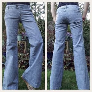 Striped Limited Edition Gap Cargo Jeans Size 4